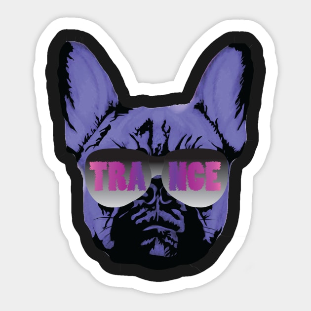 France in a Trance Sticker by SwissDevil